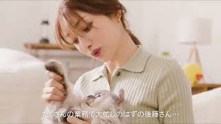 「猫の手もいらない篇」15秒CM 後藤真希さん出演 | 不動産業務効率化サービス いえらぶCLOUD 公式CM