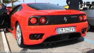 Ferrari 360 Challenge Stradale Start, Rev and Accelerate