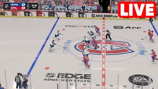 NHL LIVE🔴 Winnipeg Jets vs Montreal Canadiens - 28th January 2025 | NHL Full Match - NHL 25