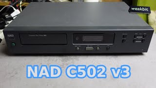 NAD C502 v3 repair