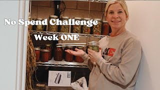 No Spend Challenge | Week 1 Cooking from Scratch