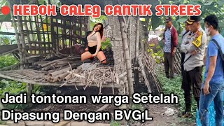 Viral Nyata Miris...!! Caleg Ibuk 1 anak  Cantik Stres, dipasung Oleh Warga Karena BVG!L