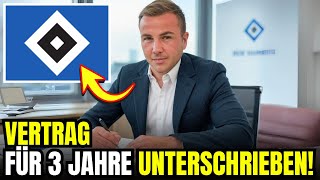 GÖTZE bindet sich für VIER JAHRE an den HSV | hamburger sv nachrichten