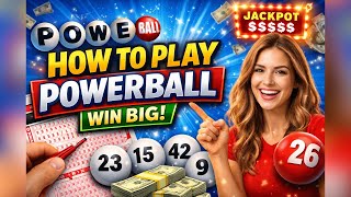 How to Play Powerball ( 2026 Step-by-Step Guide for Beginners)