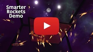 Smarter Rockets Genetic Algorithm