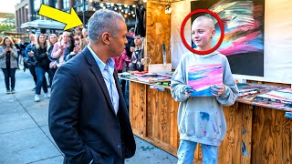 Girl Sells Artwork To Fund Her Chemo, Then Black Millionaire Walks By \u0026 Shocks Everyone!