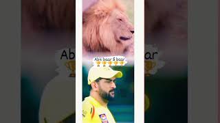 #csk vs #fans #lion #msdhoni #mahi #viral #dhoni #cricket