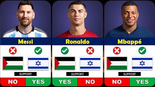 Israel vs Palestine: Best Footballers Who SUPPORT Palestine or Israel