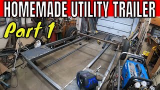 Building a Custom Single Axle Trailer:  Part 1