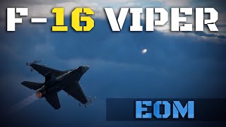F-16 Viper EOM Mode Demonstration | Digital Combat Simulator | DCS World
