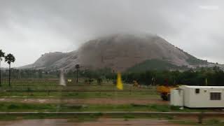 Clouds on Bhongir gutta on 6th Sep  2017