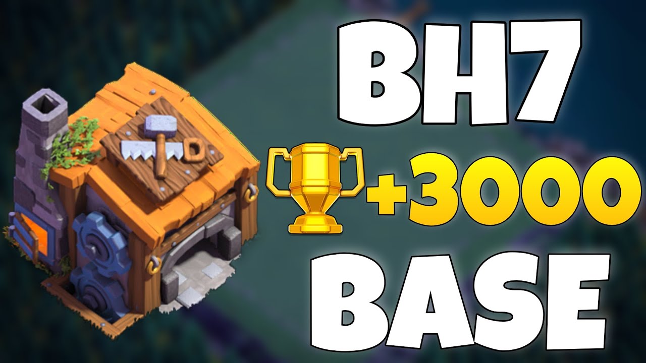 Top Builder Hall 7 Bases 2021 ! New Bh7 Base ! Best Bh7 Trophy Base ...