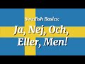 Impossible to Live without these 5 Swedish Words in #Sweden #ja #nej