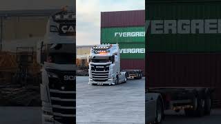 AMAZING SCANIA SUPER TRUCK LOOKS BRAND New #automobile #youtubeshorts #shortsviral #shorts #trucker