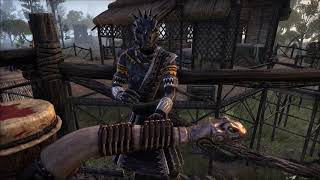 ESO Murkmire: Male Argonian bard song 3 (Jel language)