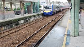 1136次經由宜蘭線開往瑞芳的EMU736+EMU735阿福號區間車