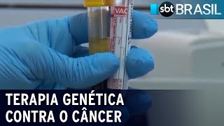 Terapia genética inovadora contra câncer será oferecida pelo SUS | SBT Brasil (14/06/22)