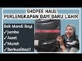 SHOPEE HAUL PERLENGKAPAN BAYI BARU LAHIR 2021 | Bak Mandi Bayi Jumbo Murah Awet