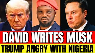 E DON SHATTER! DAVID HUNDEYIN WRITES ELON MUSK SPARKS TRUMP ANGER ON NIGERIA: ASO ROCK PANICS