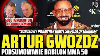 Artur GWÓŹDŹ - GOŁOTA nokautuje | KOŁECKI wraca | MENDLEWSKI broni pasa | KSW? Rozmowy trwają