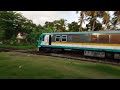 bangadeniya express train journey with class m5c 782 hitachi locomotive from ratmalana to lunuwila