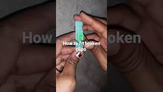 how to fix a  broken cloth clips (உடைந்த க்ளிப்பை சரி செய்வது எப்படி)