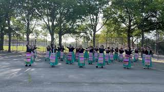 新鲜草原舞之乐 广场舞系列 情歌呀啦嗦 Fresh Meadows Line Dance Series