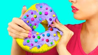 DIY Giant Squishy / 11 Giant vs Miniature Stress Relievers Recipes
