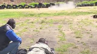 50 cal BMG armored glass by ISBI test