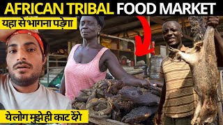 AFRICAN Tribal Market And Food market,  Indian in Africa #africa #tribe #market