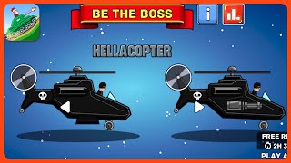 BE THE BOSS - EVENT NEW YEAR DAY 2| 🚁 Hellabomber And 🚁 Hellacopter Vs All Tank In Desert Assault