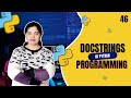 Docstrings in Python Programming | Documentation String in Python | Crack IT With Anu - Tutorial #46