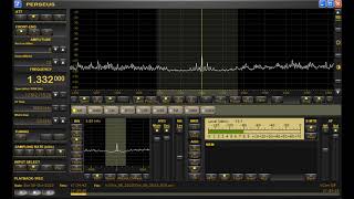 1332kHz IRIB Radio Tehran with SA at 1734UTC on October 8, 2023