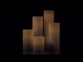 White Wax LED Pillars by Candle Impressions