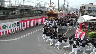 平成30年だんじり動画　春木地区パレード（9月15日）春木旭町