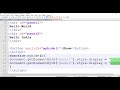 Show and Hide any Html Element using JavaScript - javascript tutorial