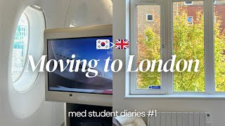 🇰🇷🇬🇧 London Med Student VLOG ep.1 Moving in | Dorm tour