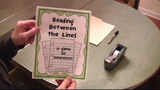 Inference Activity - Reading Lesson Plan for Elementary