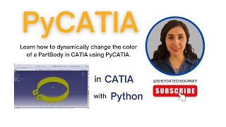 CATIA + Python: Change Part Colors Automatically with PyCATIA