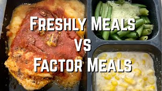 Factor v Freshly Meals Review - Precooked Meals Delivered! Freshly Coupon Code - Factor Coupon Code