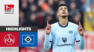 Glatzel Can't Stop Scoring! | Nürnberg - Hamburger SV 0-2 | Highlights | MD 17 - Bundesliga 2 23/24