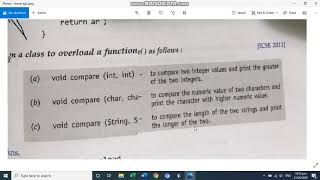 Java | function overloading | compare |