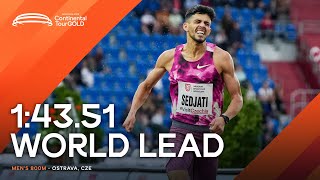 Sedjati dominates 800m in Ostrava | Continental Tour Gold 2024