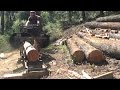 Mountain Dream Home — Milling Lumber with the Sawmill