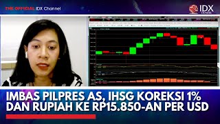 Imbas Pilpres AS, IHSG Koreksi 1% dan Rupiah ke Rp15.850-an per USD | IDX CHANNEL