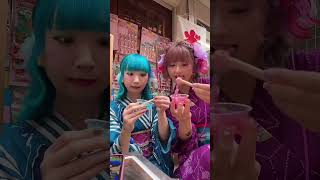 水飴の新しい食べ方🍬🍭 #shorts