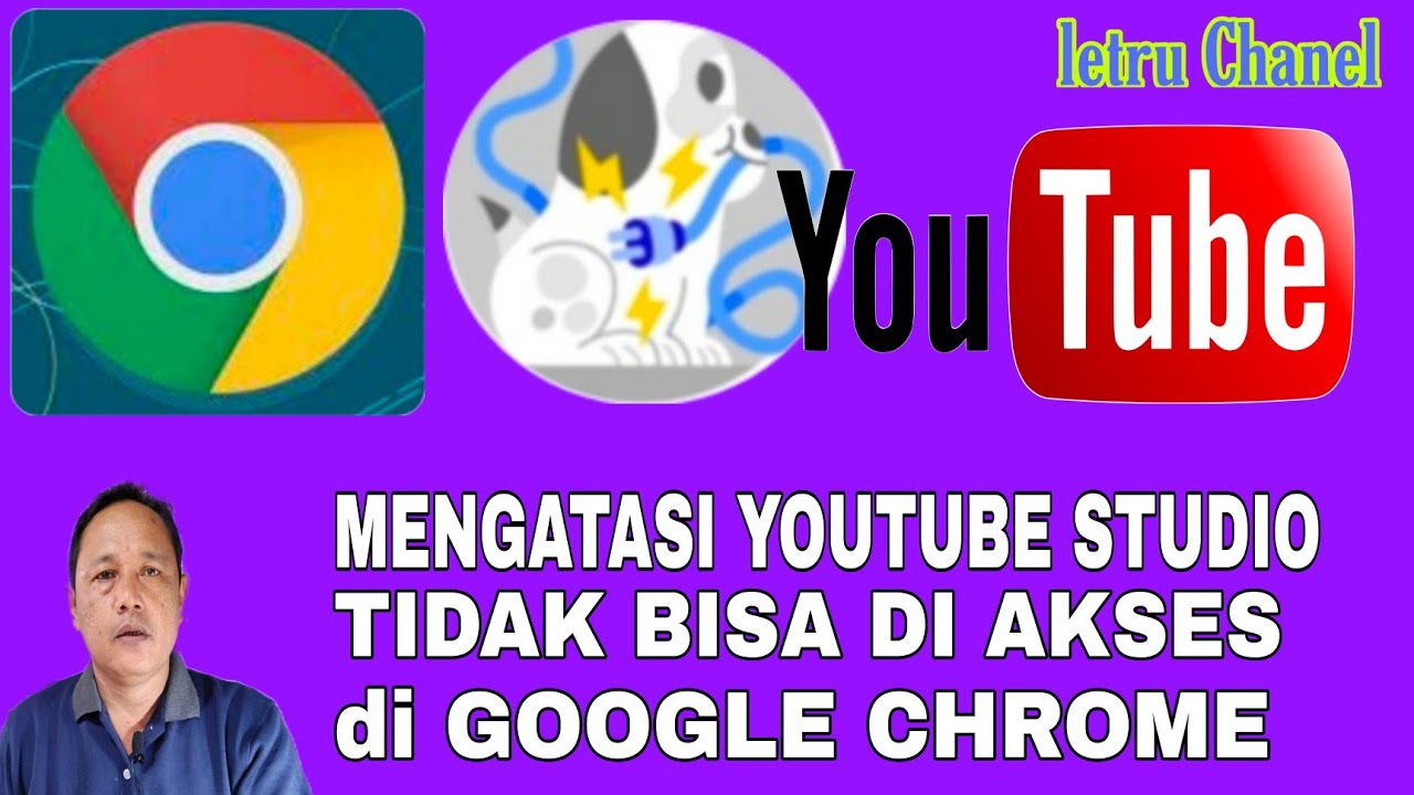 Cara Mengatasi Youtube Studio Tidak Bisa Di Buka Di Google Chrome - YouTube