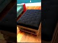 how to upholster a tufted ottoman with buttons