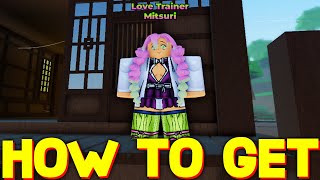 HOW TO GET LOVE BREATHING TRAINER in WEAK LEGACY 2! ROBLOX