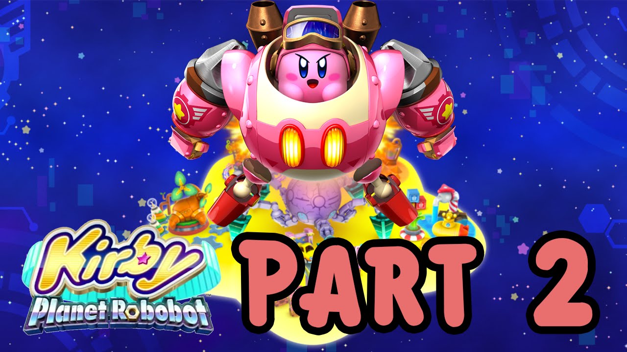 Kirby: Planet Robobot - Part 02 - Area 1: Patched Plains | Level 2 ...